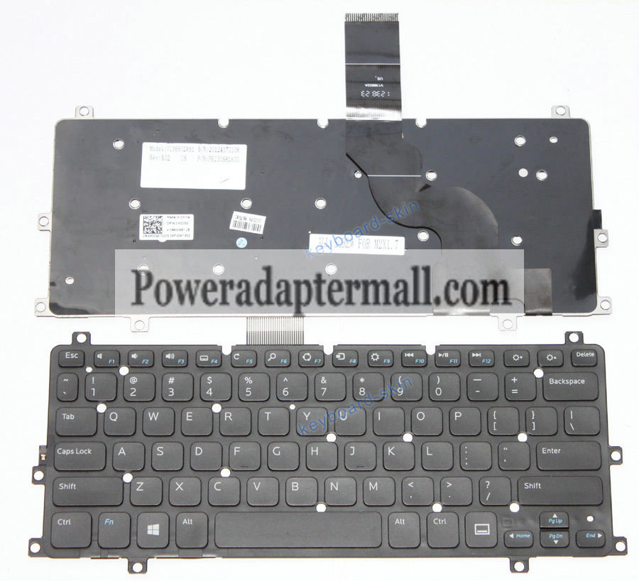 New Dell XPS 10 tablet series Laptop Keyboard black